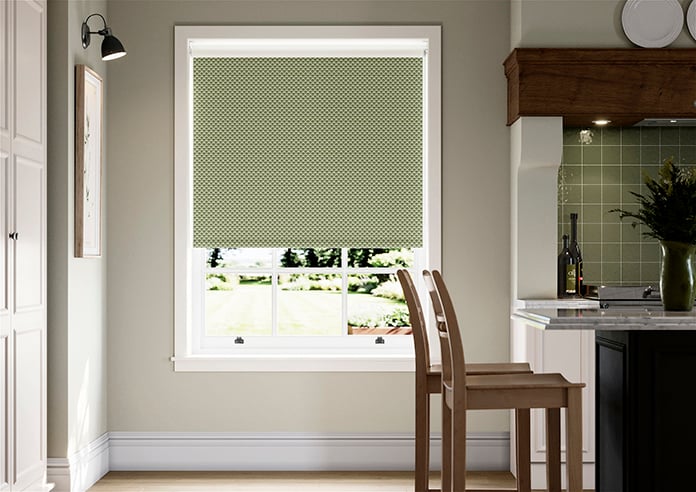 Ted Baker Palm Geo, Green - Roller Blind - Image 3